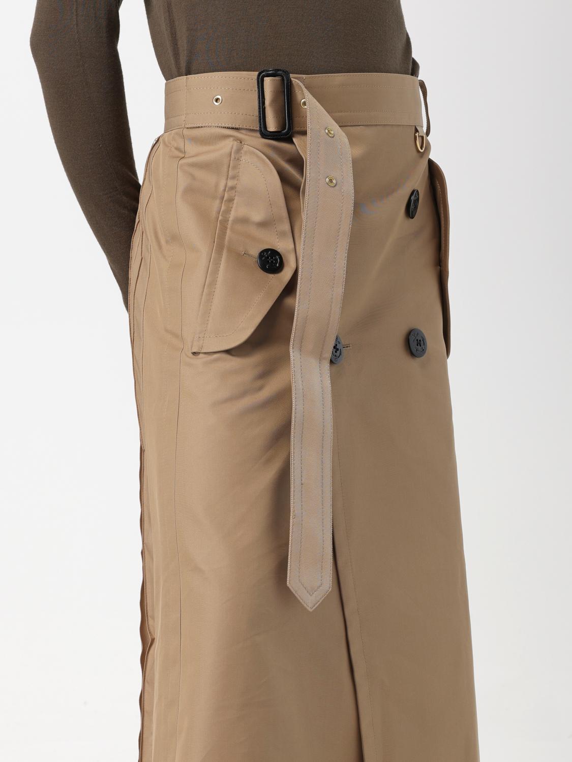 Sacai スカート レディース - ベージュ | 06965 | GIGLIO.COM
