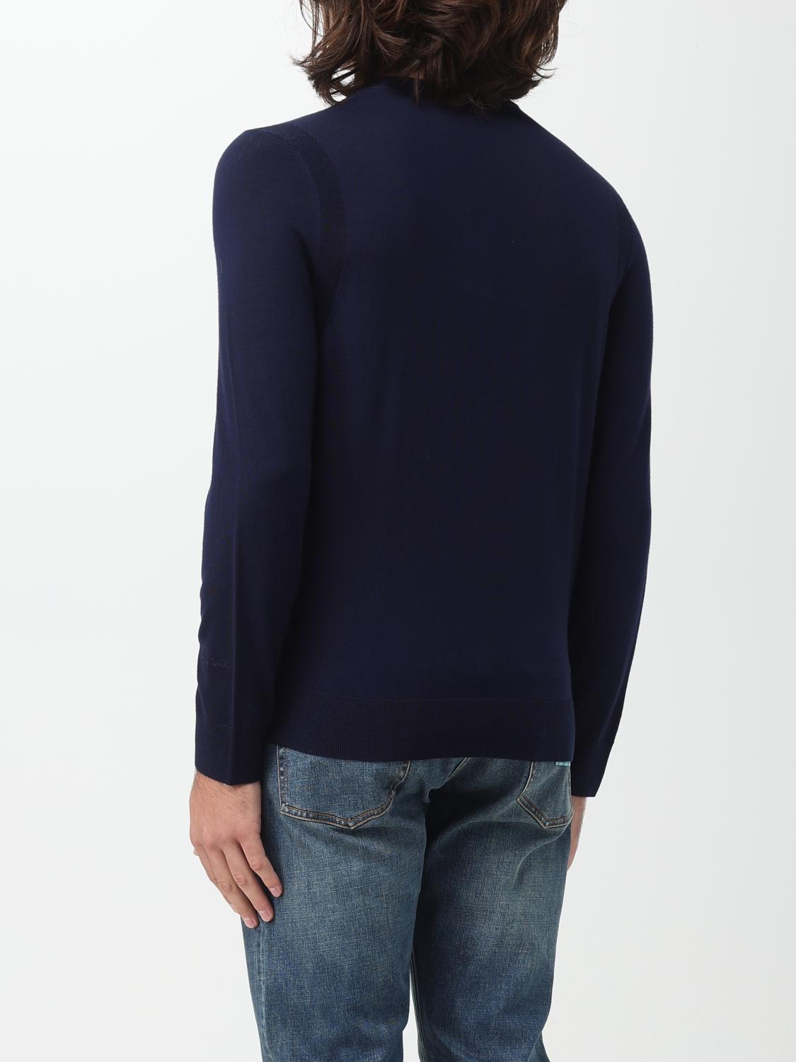 PAUL SMITH PULLOVER: Pullover herren Ps Paul Smith, Blau - Img 2