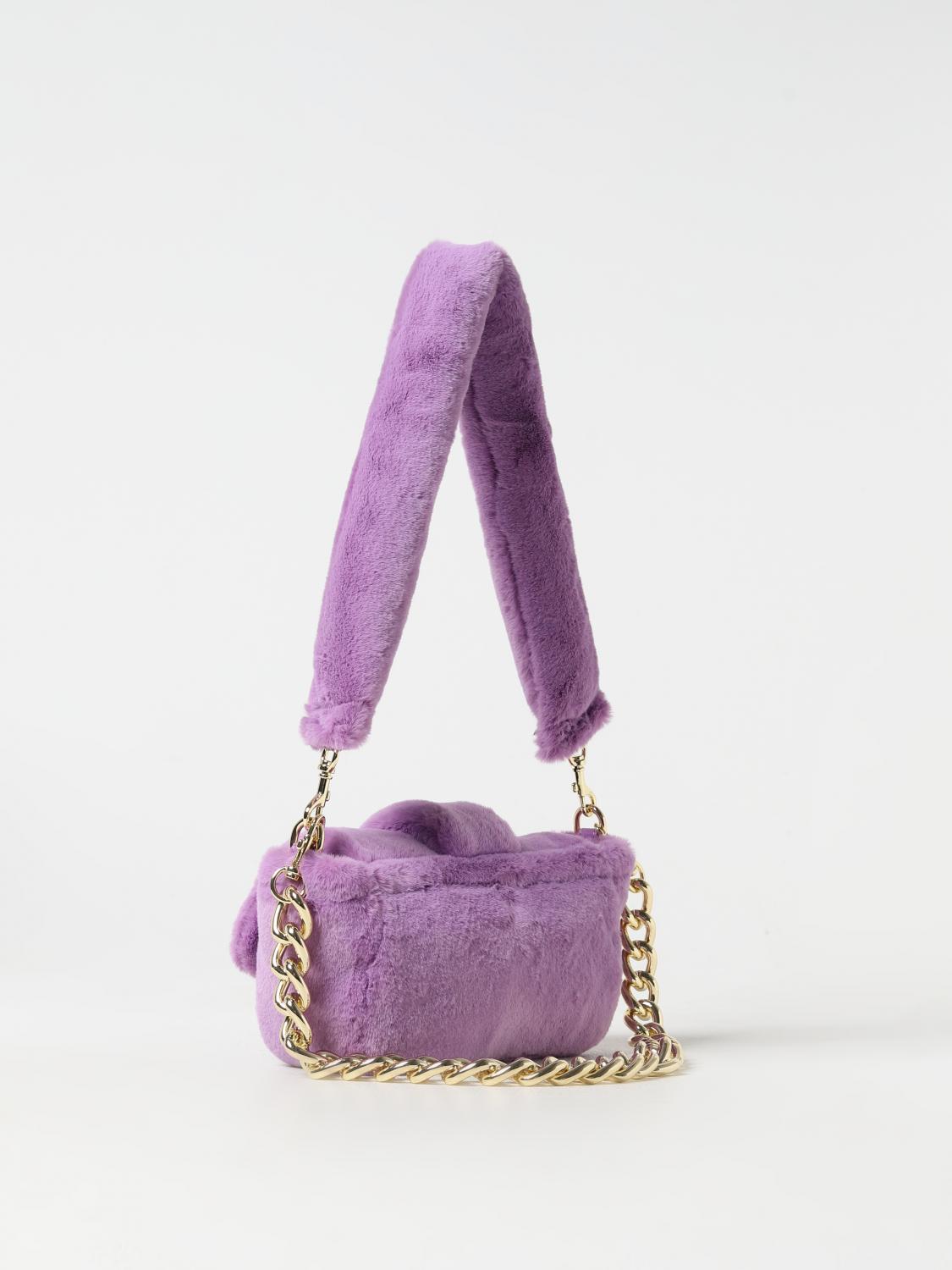 VERSACE JEANS COUTURE MINITASCHE: Schultertasche damen Versace Jeans Couture, Lila - Img 2