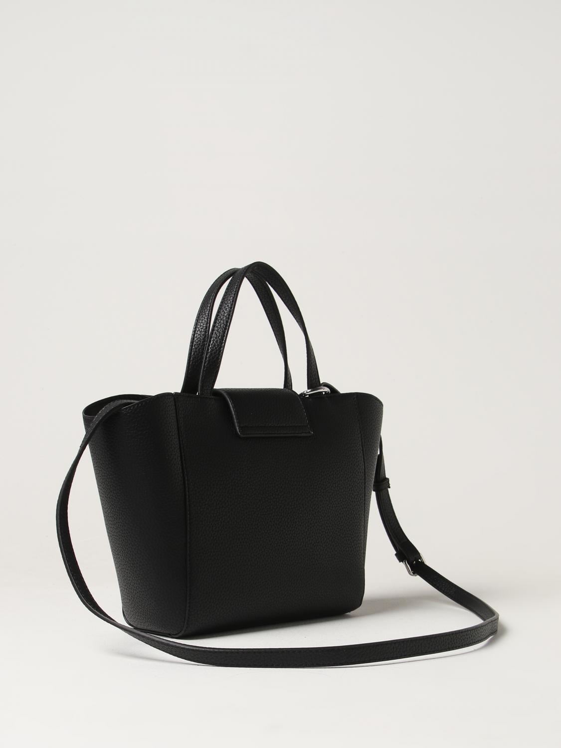 VERSACE JEANS COUTURE BORSA A MANO: Borsa Versace Jeans Couture in pelle sintetica a grana, Nero - Img 2