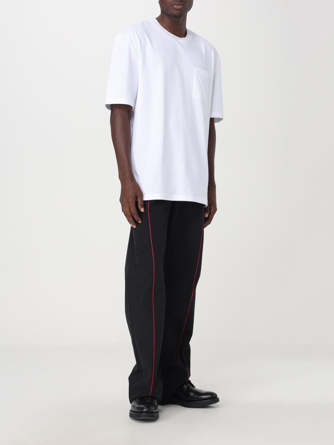 Tシャツ・カットソー FERRAGAMO Men T-shirt White 767443 002 Ferragamoアウトレット:Tシャツ メンズ - ホワイト | GIGLIO