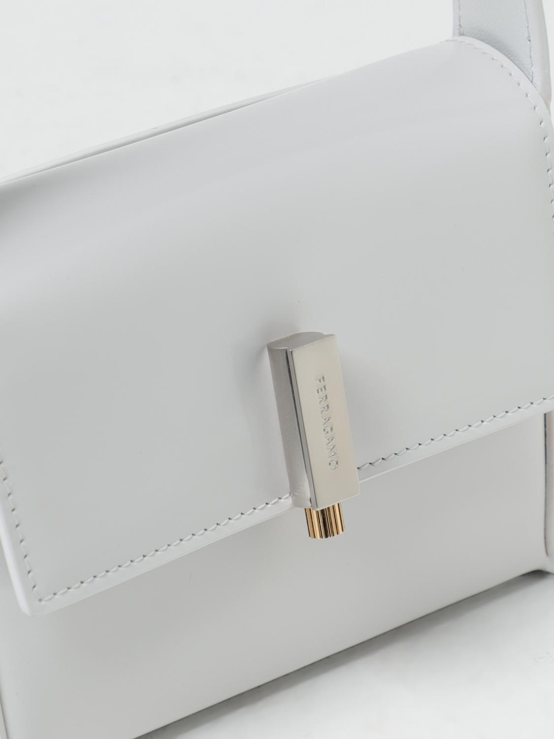 ハンドバッグ FERRAGAMO Woman Handbag White 765477 007 Ferragamo Outlet: Handbag woman - White | Ferragamo handbag
