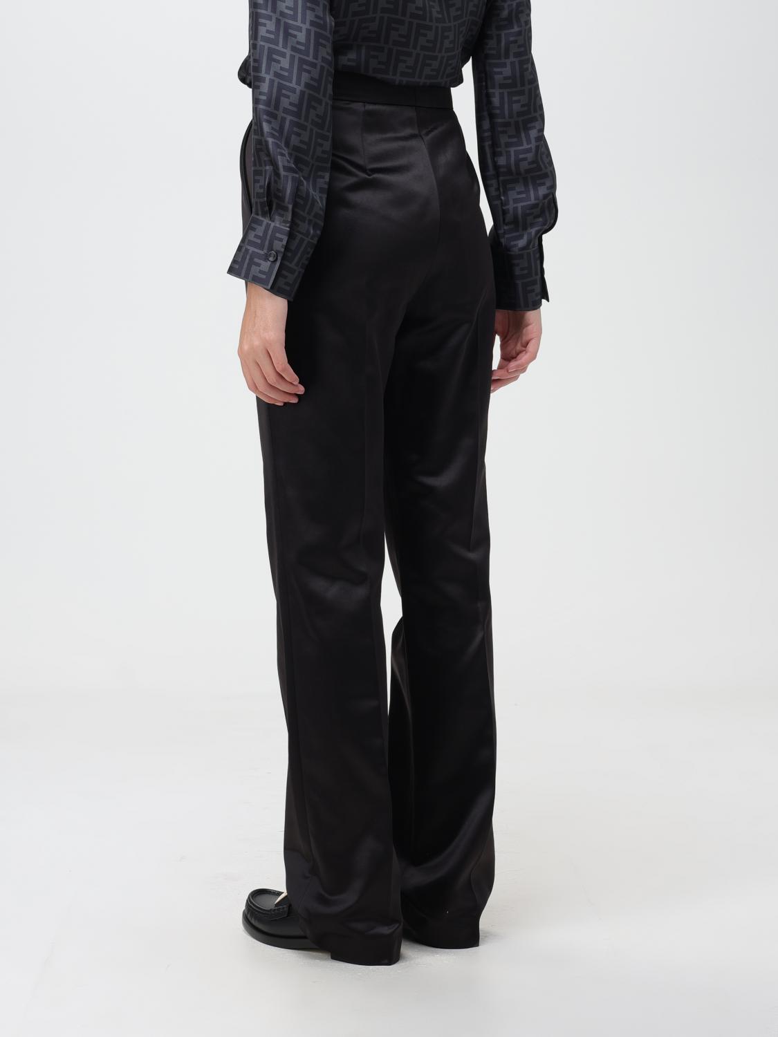 FENDI PANTALONES: Pantalón mujer Fendi, Negro - Img 3