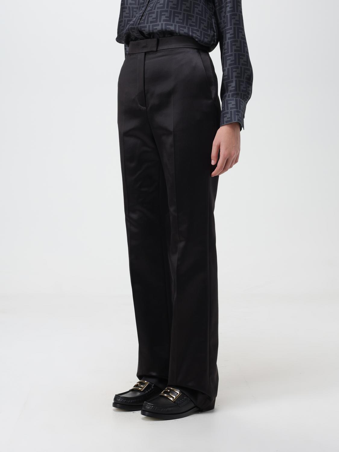 FENDI PANTALONES: Pantalón mujer Fendi, Negro - Img 4