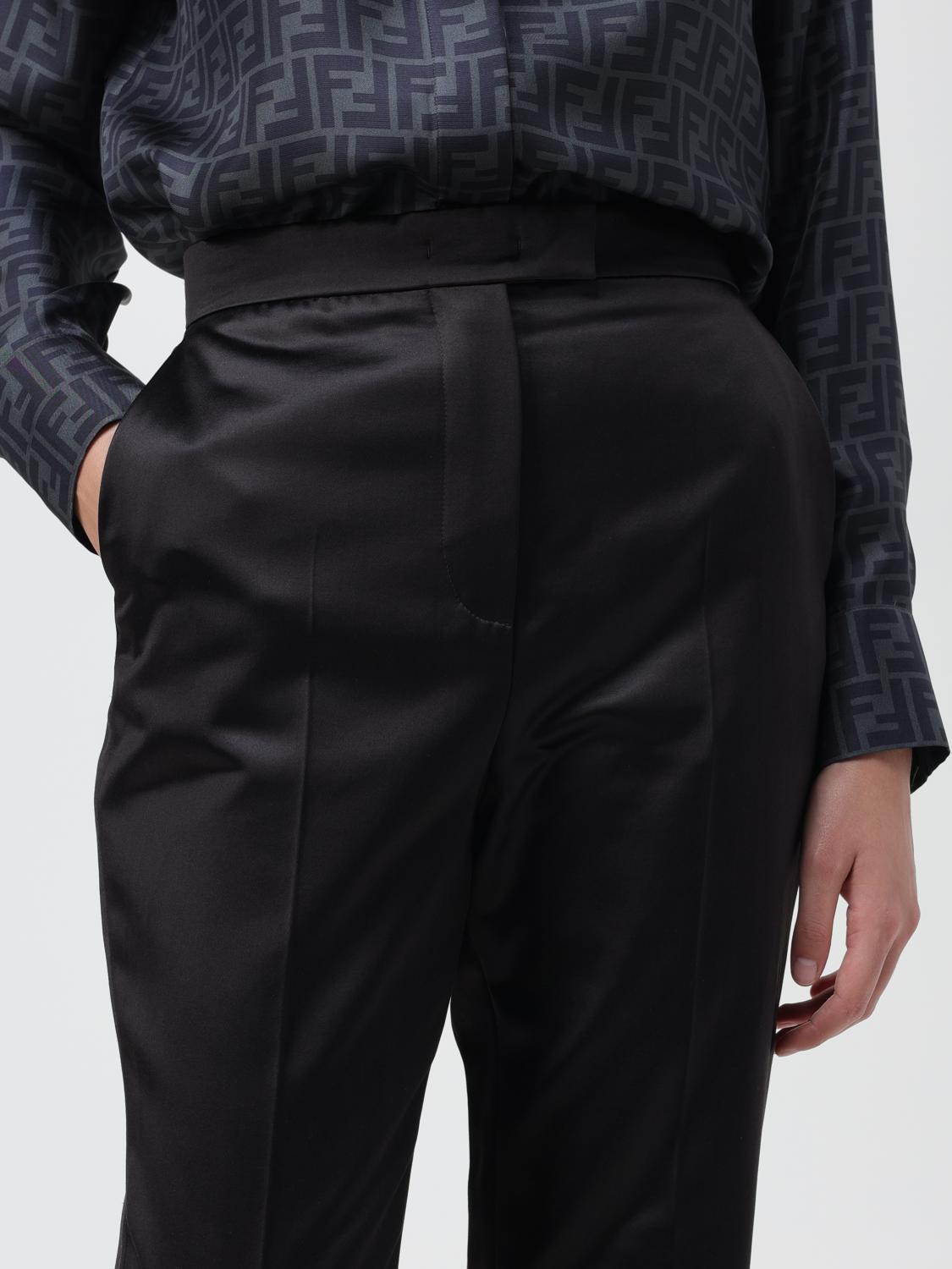 FENDI PANTALONES: Pantalón mujer Fendi, Negro - Img 5