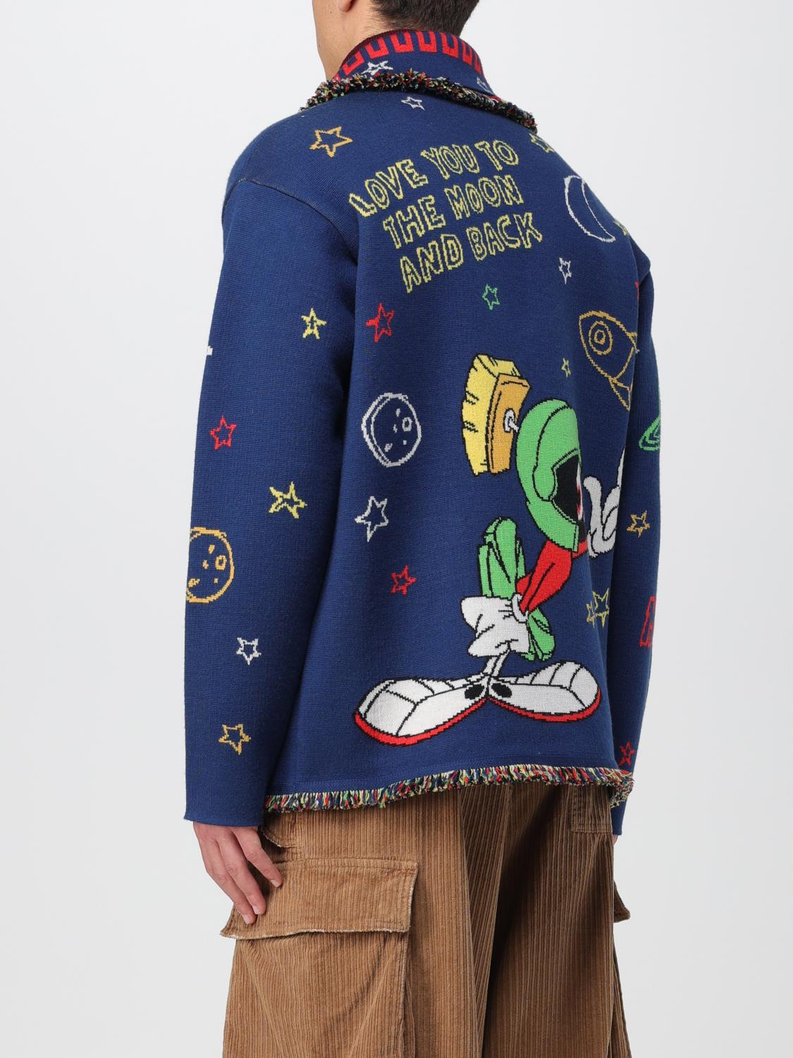 ALANUI CARDIGAN: Pull homme Alanui, Bleu - Img 3