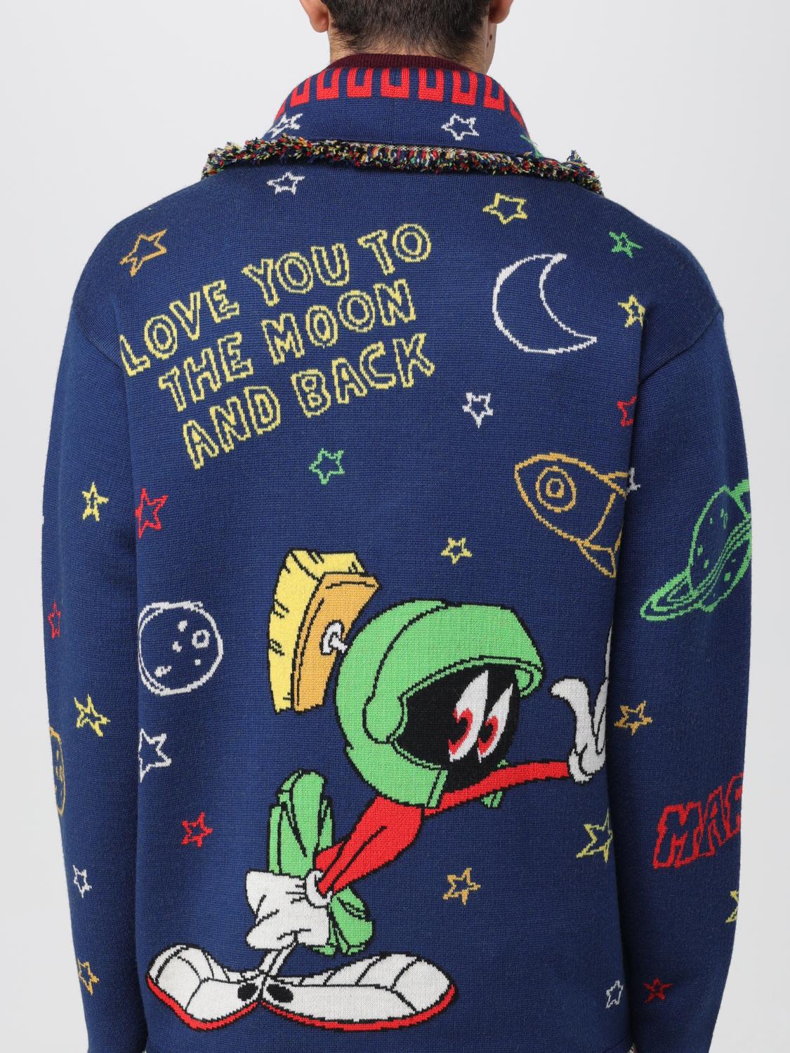 ALANUI CARDIGAN: Pull homme Alanui, Bleu - Img 5