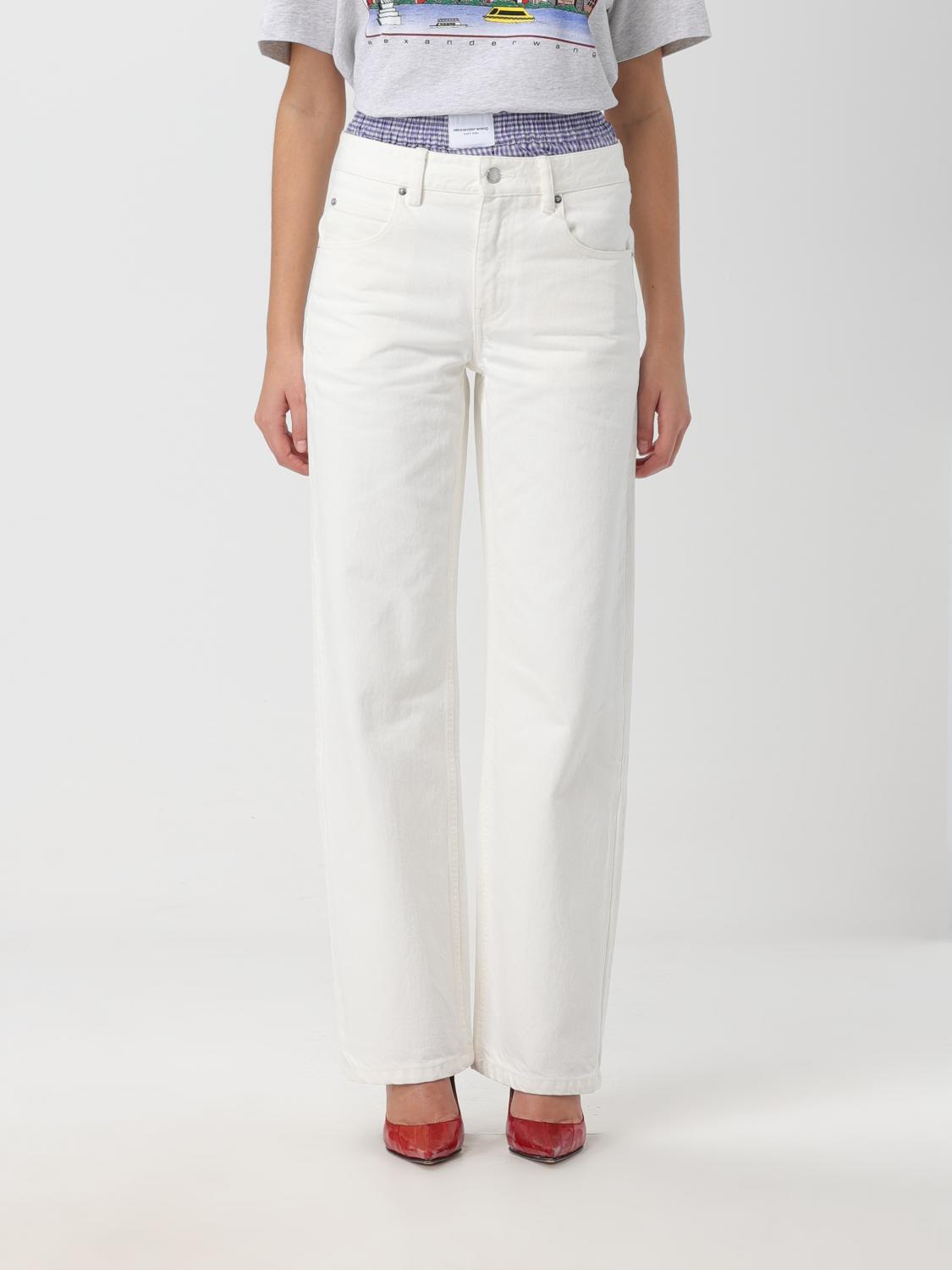 Alexander Wang パンツ レディース - ホワイト | 4DC3234604 | GIGLIO.COM
