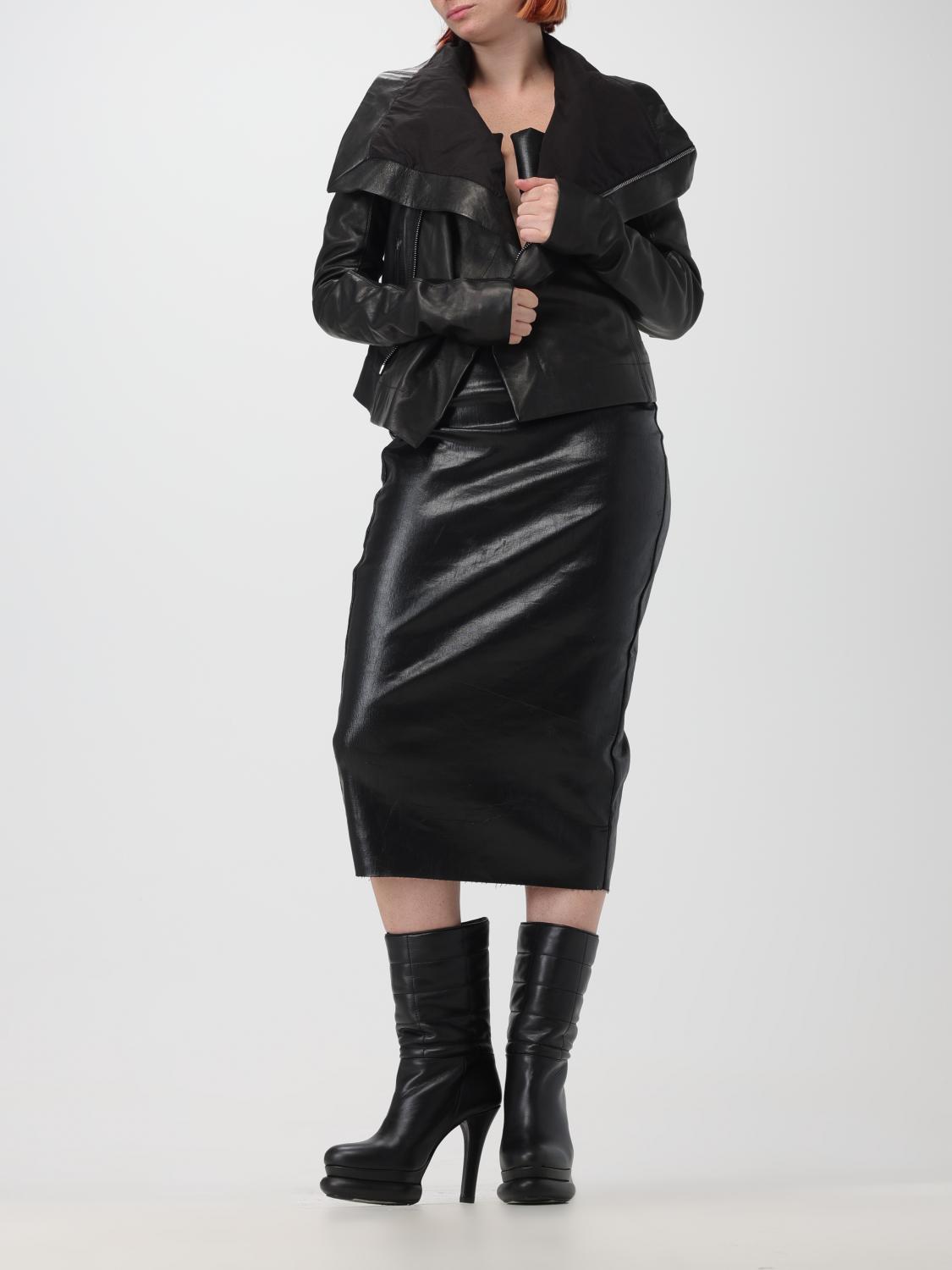 RICK OWENS GIACCA: Giacca donna Rick Owens, Nero - Img 2