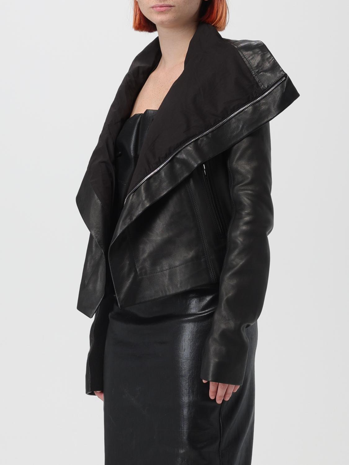 RICK OWENS GIACCA: Giacca donna Rick Owens, Nero - Img 4