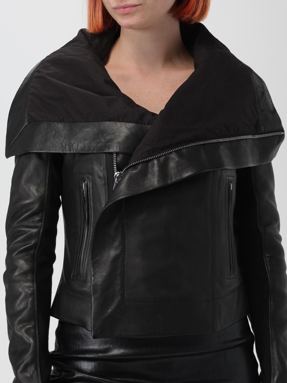 RICK OWENS GIACCA: Giacca donna Rick Owens, Nero - Img 5
