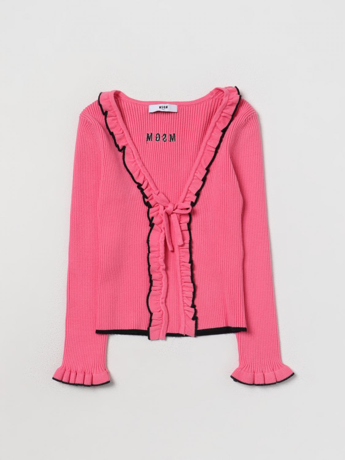 MSGM KIDS JERSEY: Jersey niños MSGM Kids, Rosa - Img 1