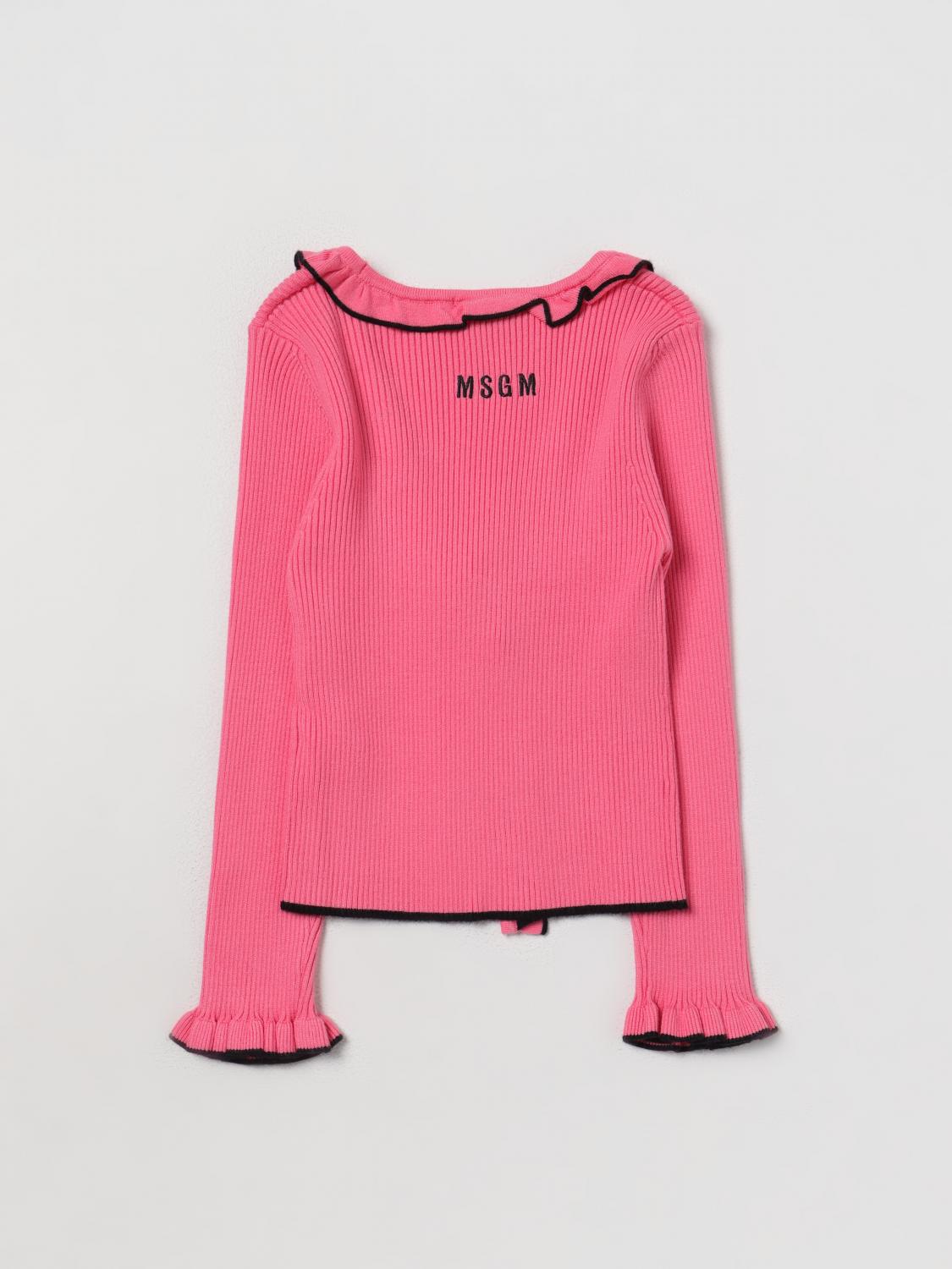 MSGM KIDS JERSEY: Jersey niños MSGM Kids, Rosa - Img 2