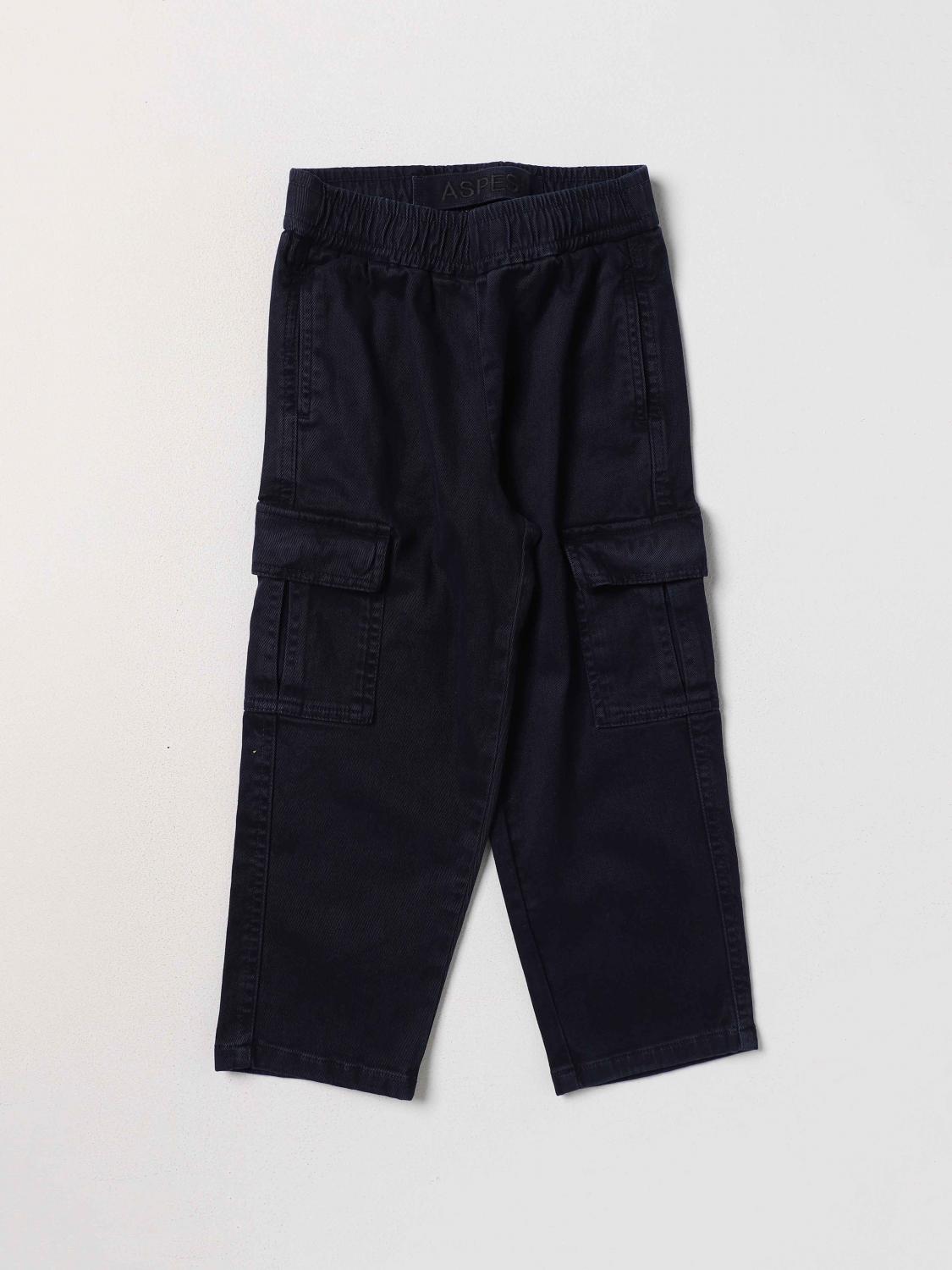 ASPESI PANTS: Pants kids Aspesi, Blue - Img 1