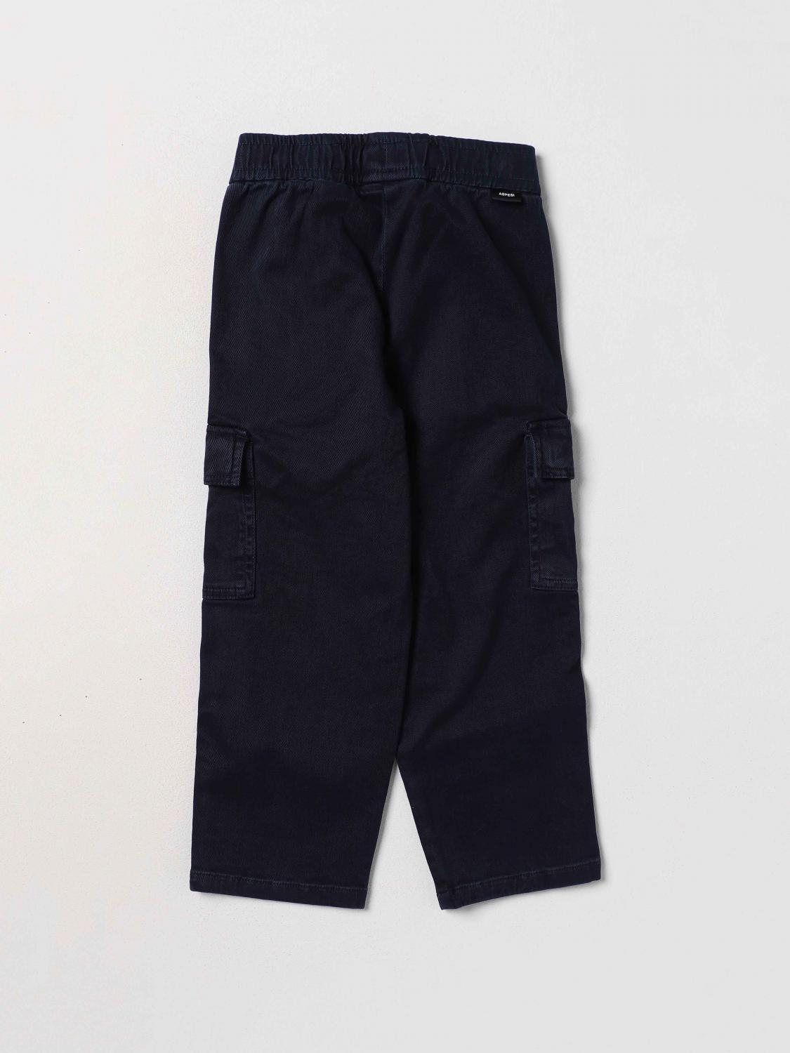 ASPESI PANTS: Pants kids Aspesi, Blue - Img 2