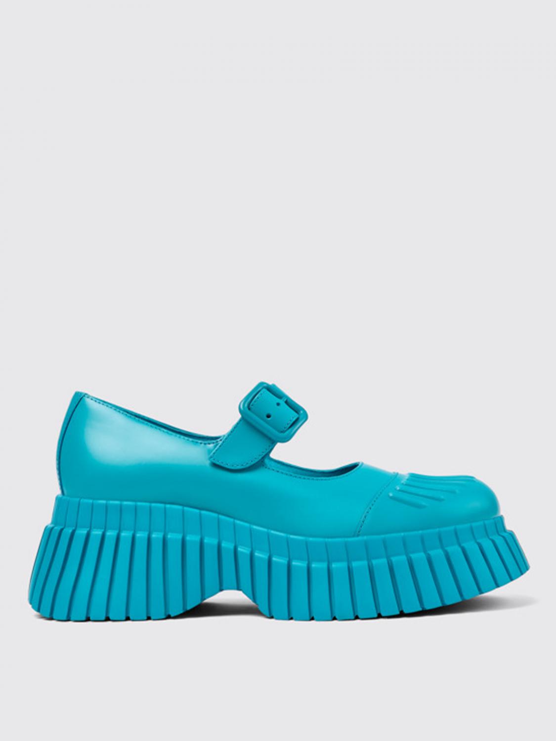 Camper Bcn Leather Mary Jane - Blue | K201581-002 BCN | GIGLIO.COM