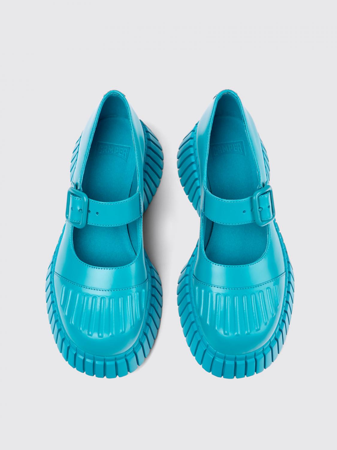 Camper Bcn Leather Mary Jane - Blue | K201581-002 BCN | GIGLIO.COM