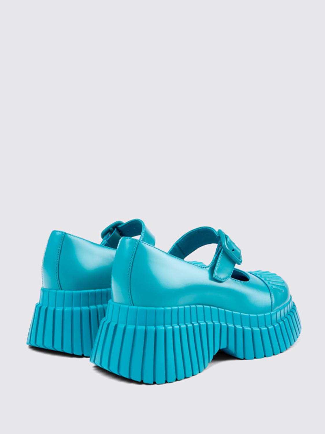 Camper Bcn Leather Mary Jane - Blue | K201581-002 BCN | GIGLIO.COM
