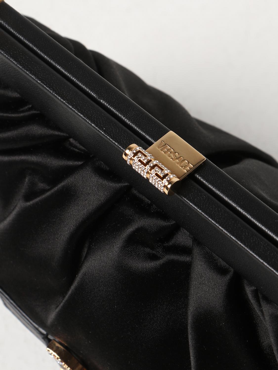 VERSACE POCHETTE: Sac cabas femme Versace, Noir - Img 3