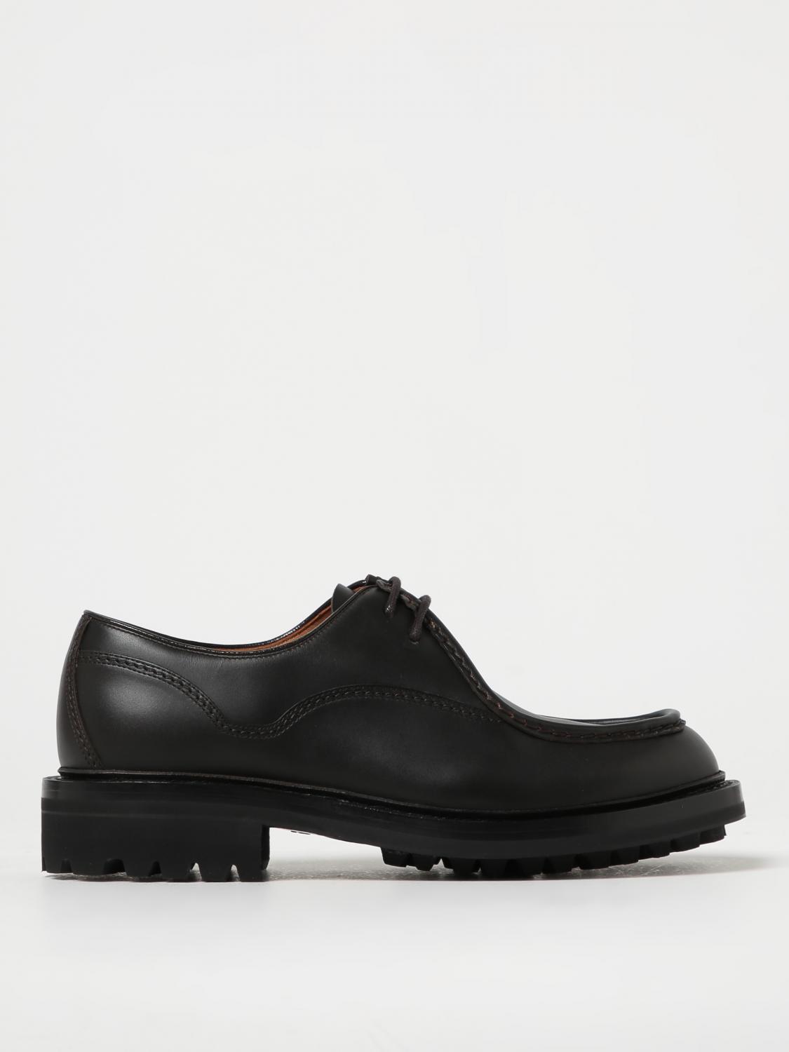 CHURCH'S BROGUE SHOES: Church's Lymington derby shoes in leather, Brown - Img 1