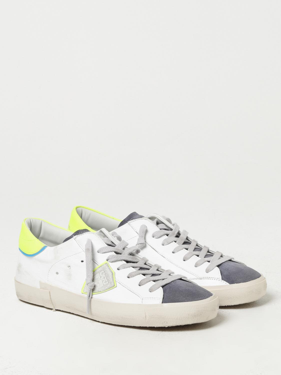 PHILIPPE MODEL SNEAKERS: Philippe Model men's sneakers, White - Img 2