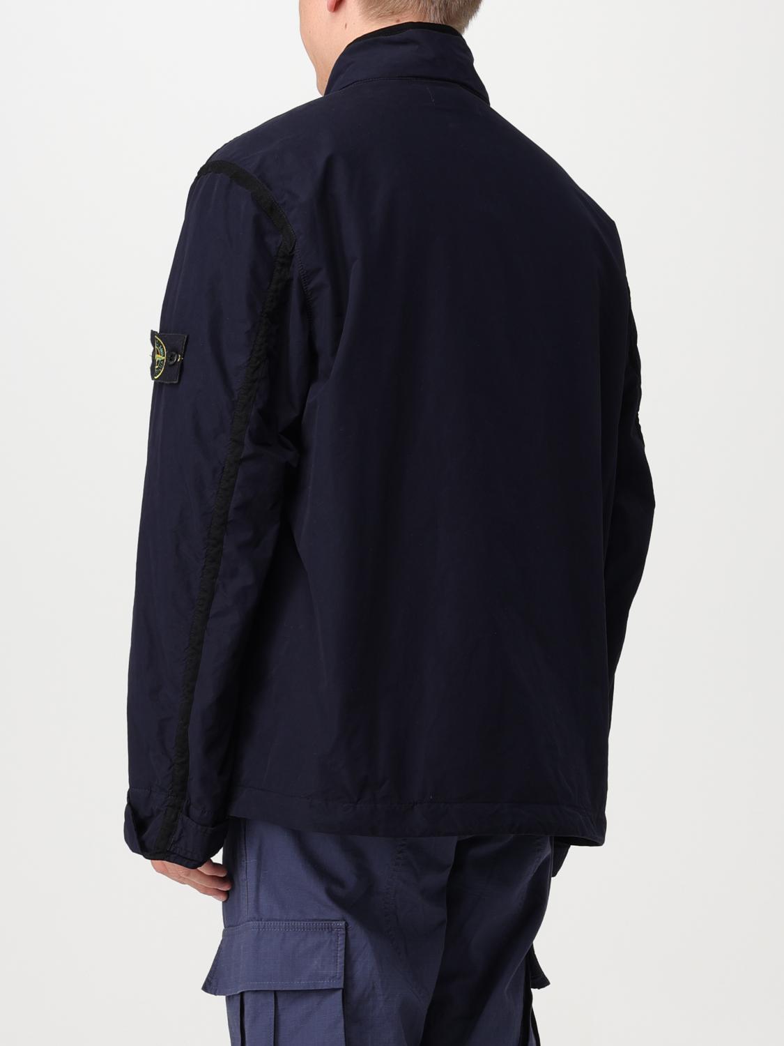 STONE ISLAND КУРТКА: Куртка Мужское Stone Island, Синий - Img 3
