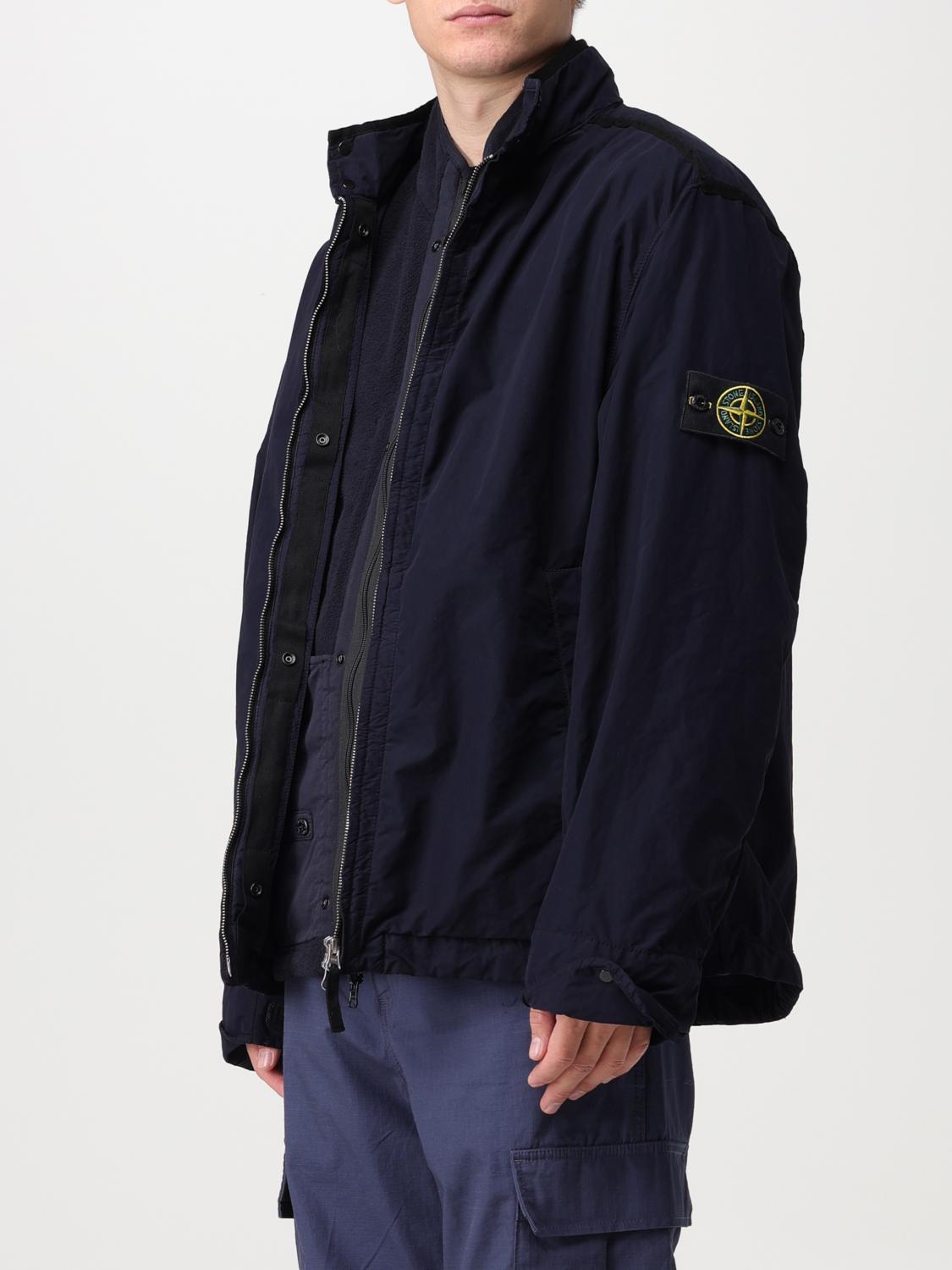 STONE ISLAND КУРТКА: Куртка Мужское Stone Island, Синий - Img 4