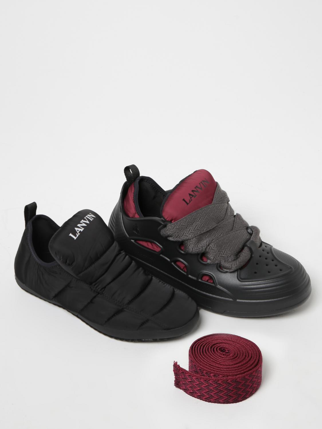 スニーカー LANVIN SNEAKER (FMSKAK00MOLDH23 15) LANVIN: Sneakers men - Charcoal | Lanvin sneakers