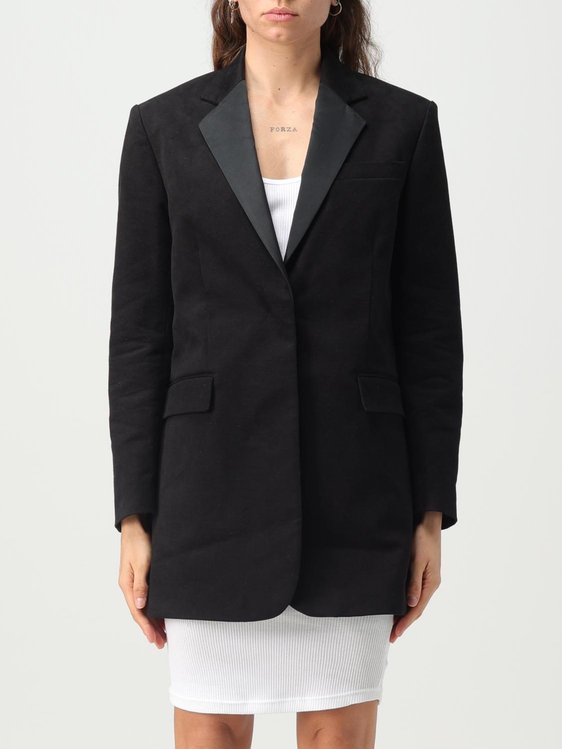 アウターその他 ISABEL MARANT Woman Blazer Black VE0204FAA4D06I 01BK Isabel Marant Outlet: Blazer woman - Black | Isabel Marant
