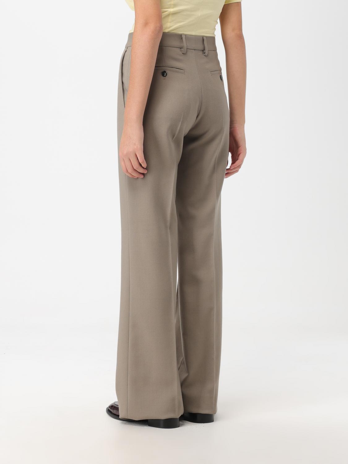 パンツ AMI PARIS Woman Pants Beige FTR415WV0026 281 Ami Paris Outlet: Pants woman - Beige | Ami Paris pants