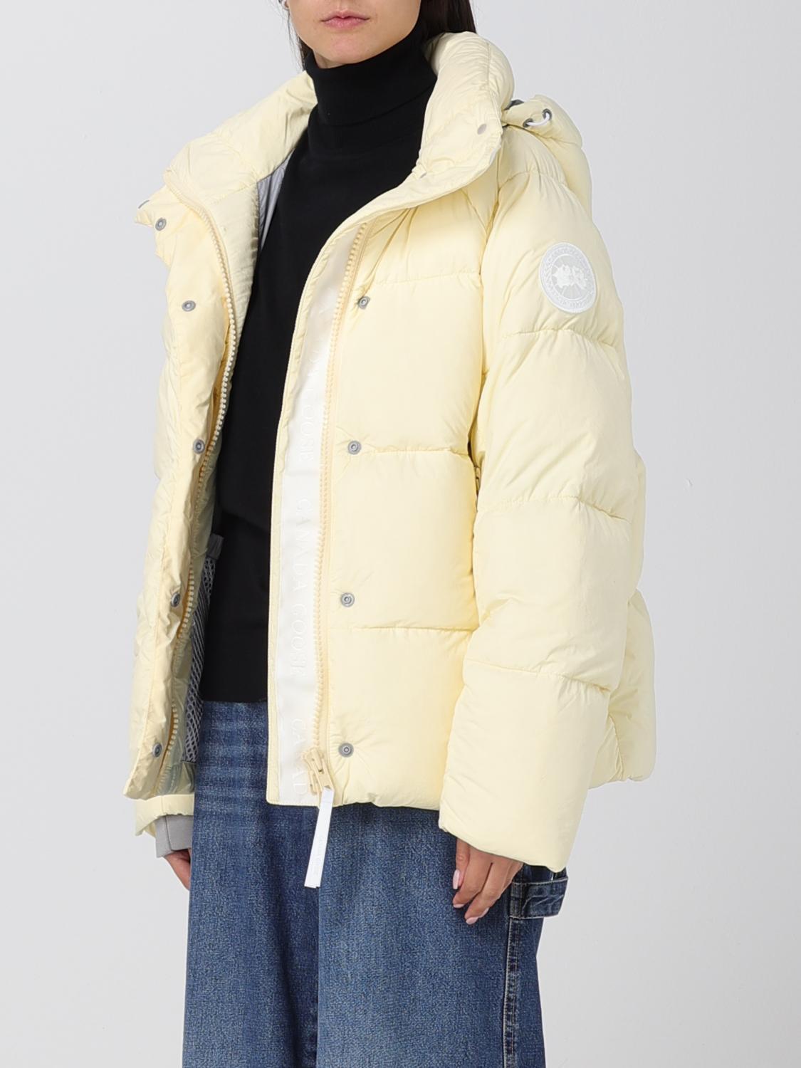 Coat woman Canada Goose Yellow
