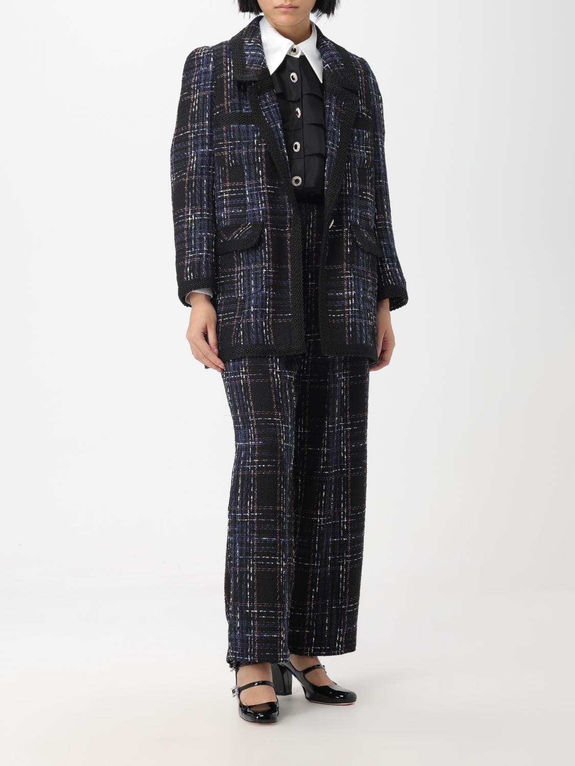 EDWARD ACHOUR PARIS：ジャケット レディース - ブルー | GIGLIO.COM