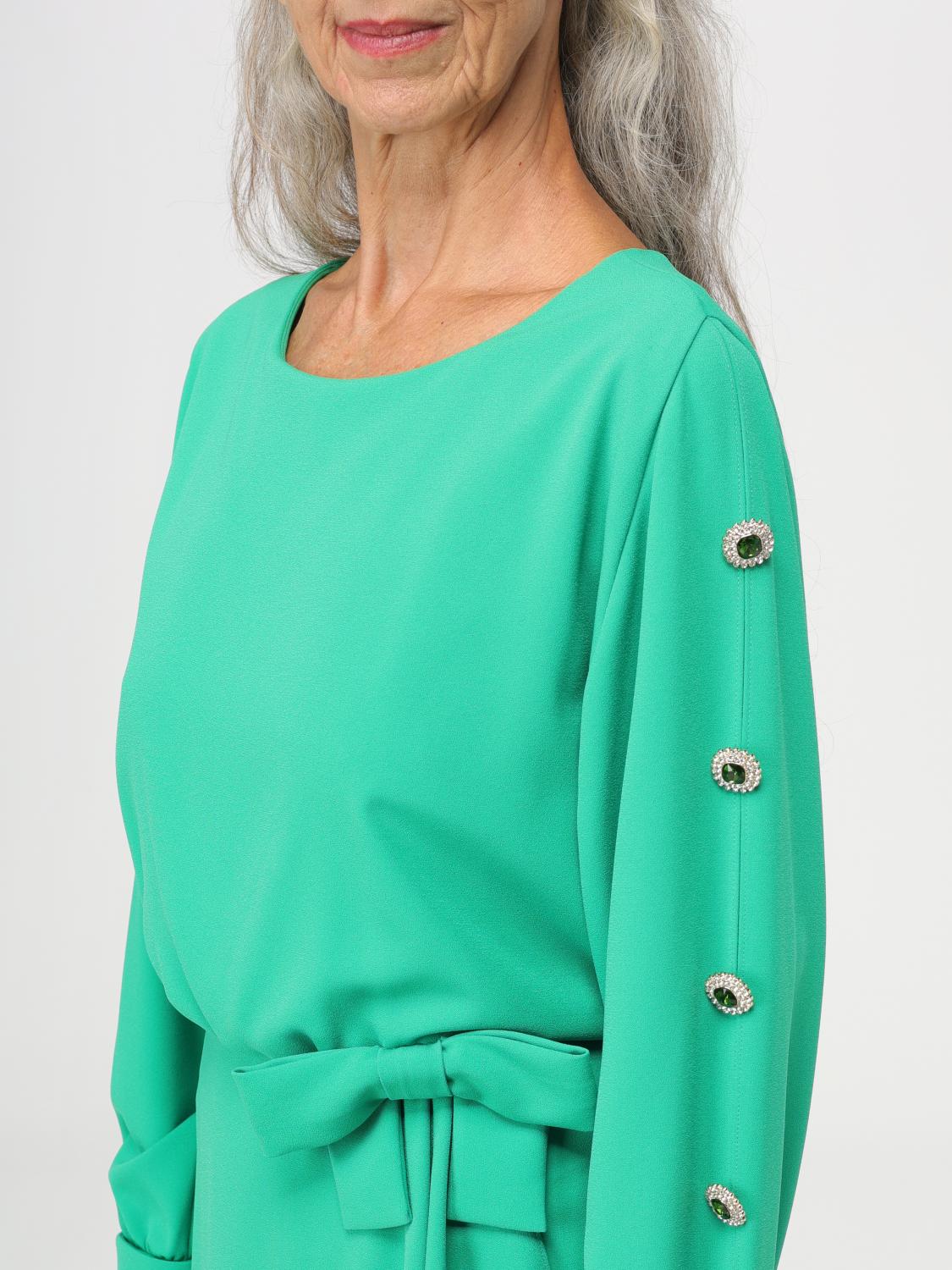 EDWARD ACHOUR PARIS ROBE: Robes femme Edward Achour Paris, Vert - Img 3