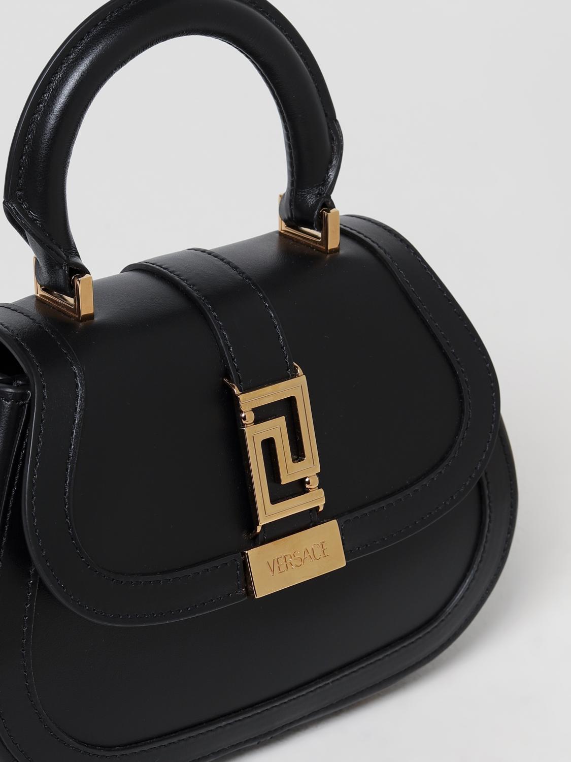 VERSACE MINI BOLSO: Bolso de mano mujer Versace, Negro - Img 3