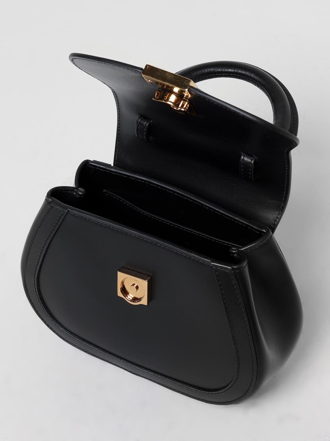 VERSACE MINI BOLSO: Bolso de mano mujer Versace, Negro - Img 4