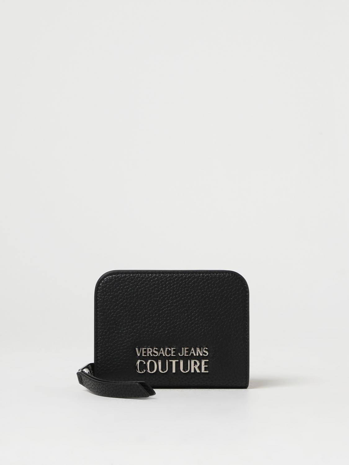 VERSACE JEANS COUTURE 钱包: 钱包 女士 Versace Jeans Couture, 黑色 - Img 1