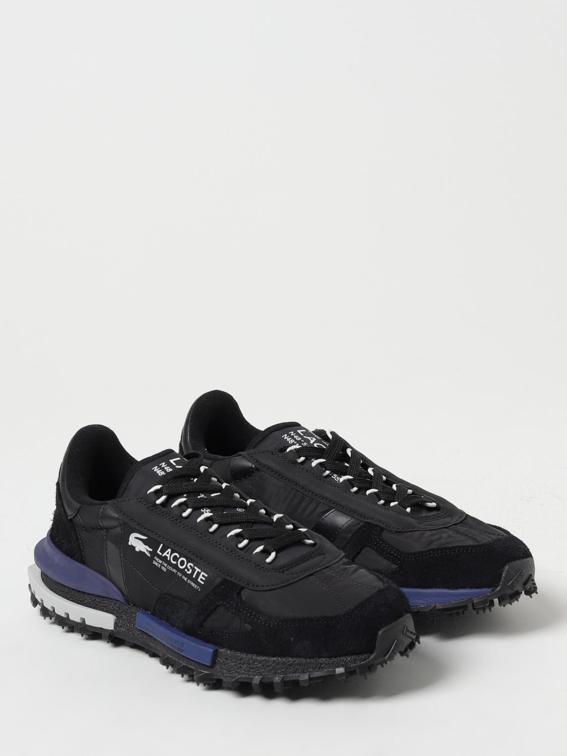 LACOSTE SNEAKERS: Sneakers men Lacoste, Black - Img 2