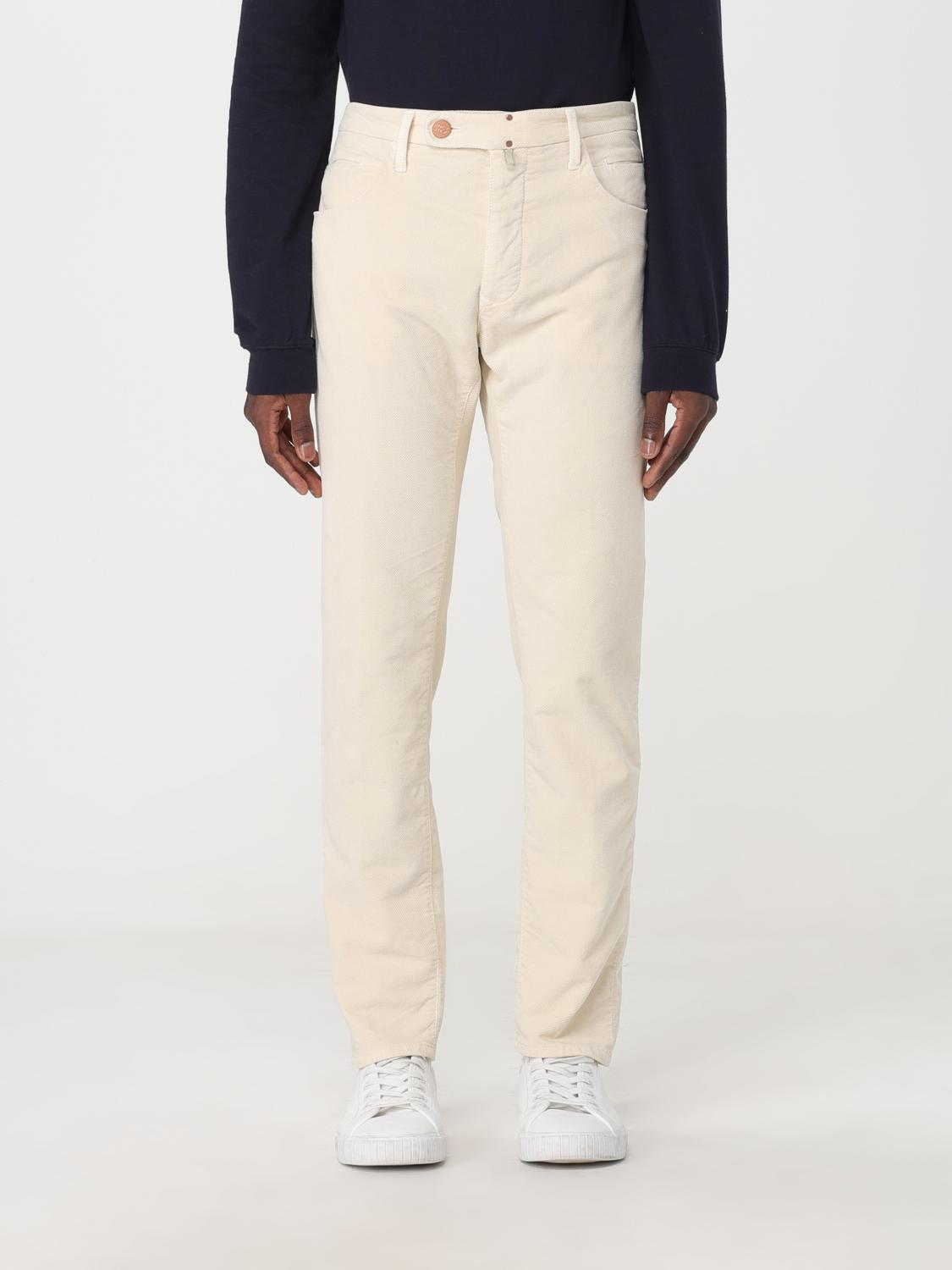 INCOTEX PANTS: Pants men Incotex, Beige - Img 1