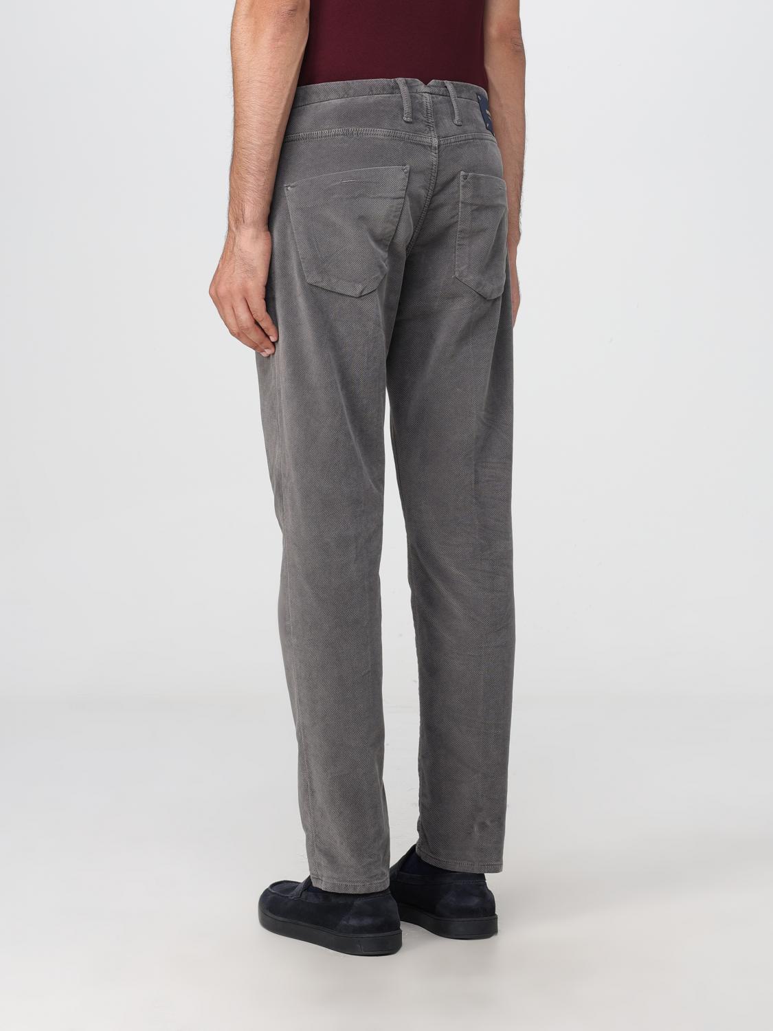 INCOTEX PANTS: Pants men Incotex, Charcoal - Img 2