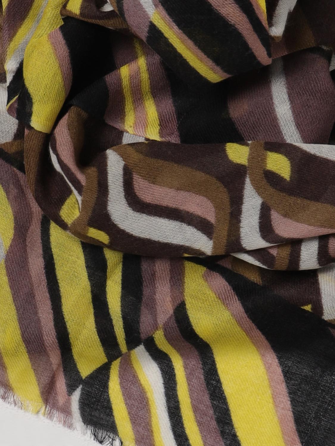 MALIPARMI BUFANDA: Chaqueta mujer Maliparmi, Marrón Oscuro - Img 3