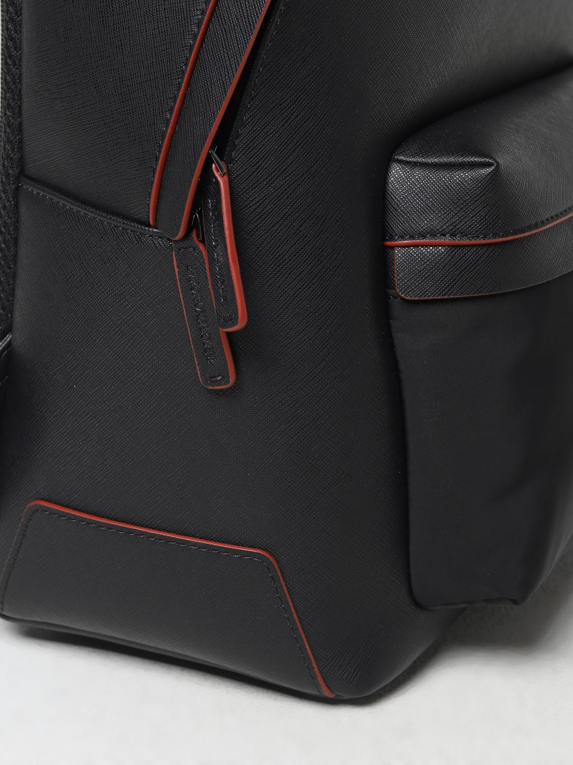 GIORGIO ARMANI BACKPACK: Backpack men Giorgio Armani, Black - Img 3