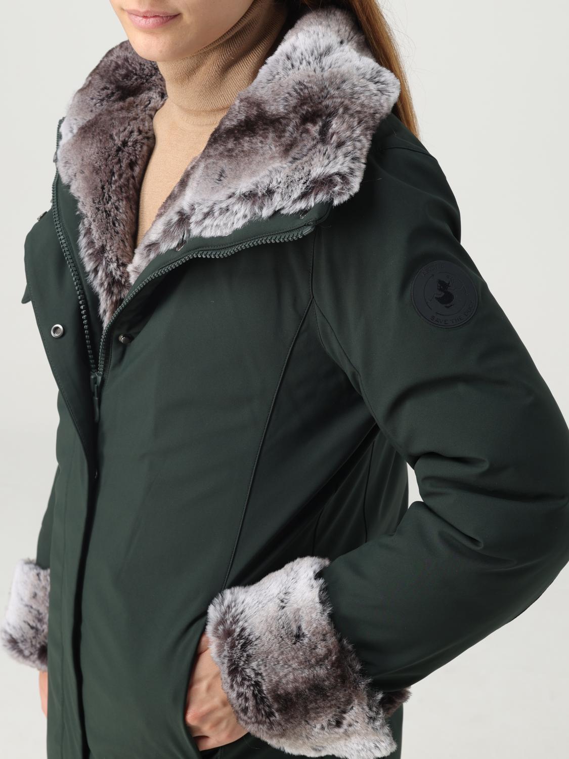 SAVE THE DUCK CHAQUETA: Chaqueta mujer Save The Duck, Verde - Img 4