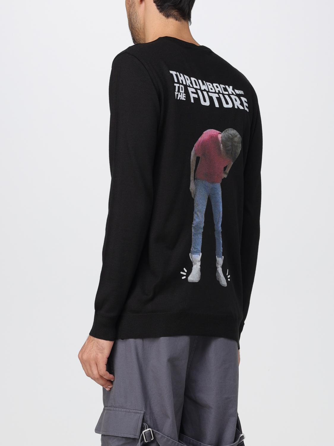 THROWBACK SWEATER: Sweater men Throwback, Black - Img 2