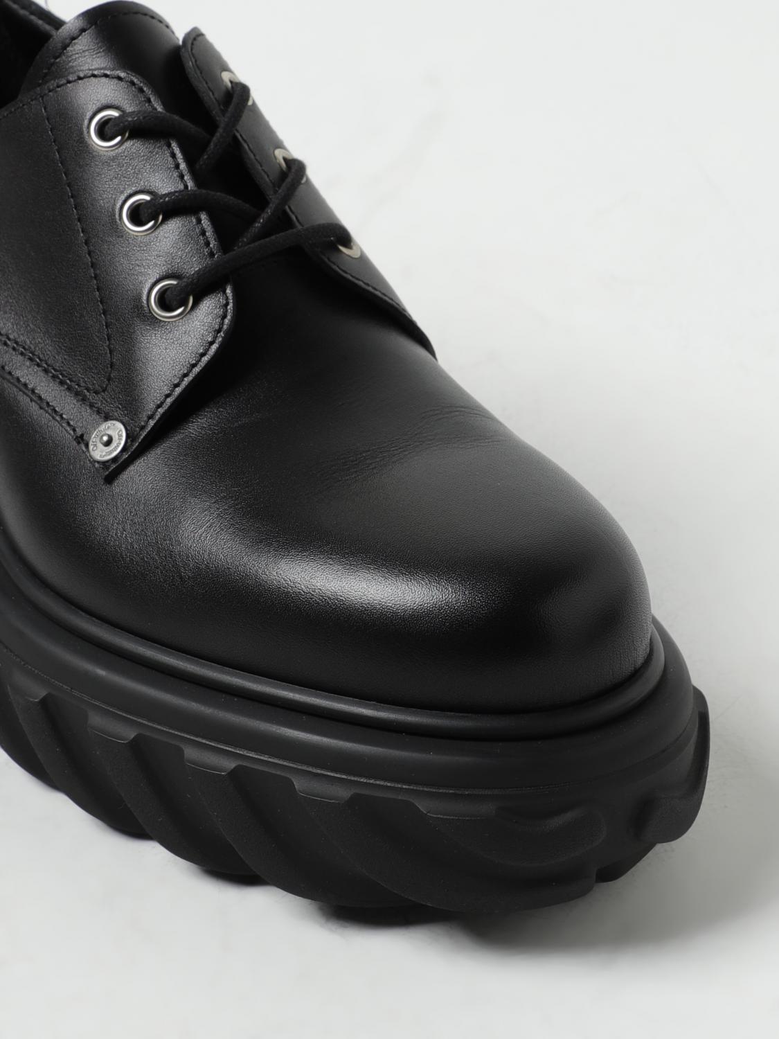 Off-White Exploration Derby shoes in leather - Black  display picture 3