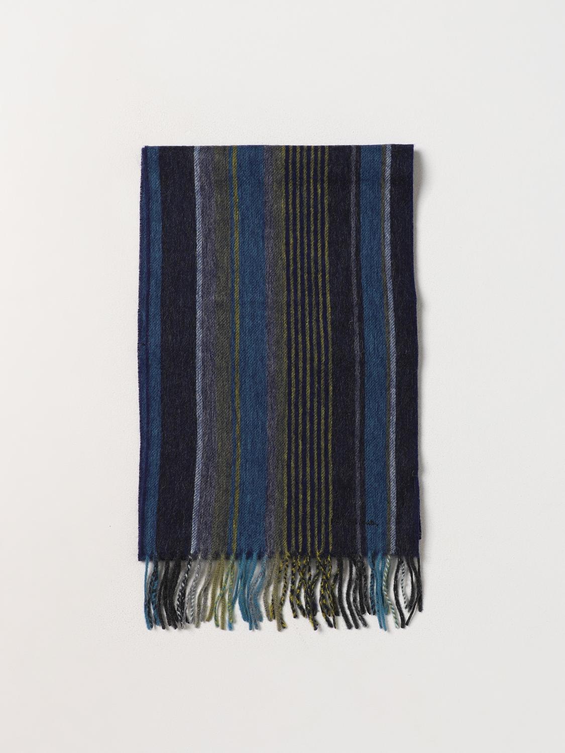 PS PAUL SMITH SCARF: Scarf men Ps Paul Smith, Blue - Img 1