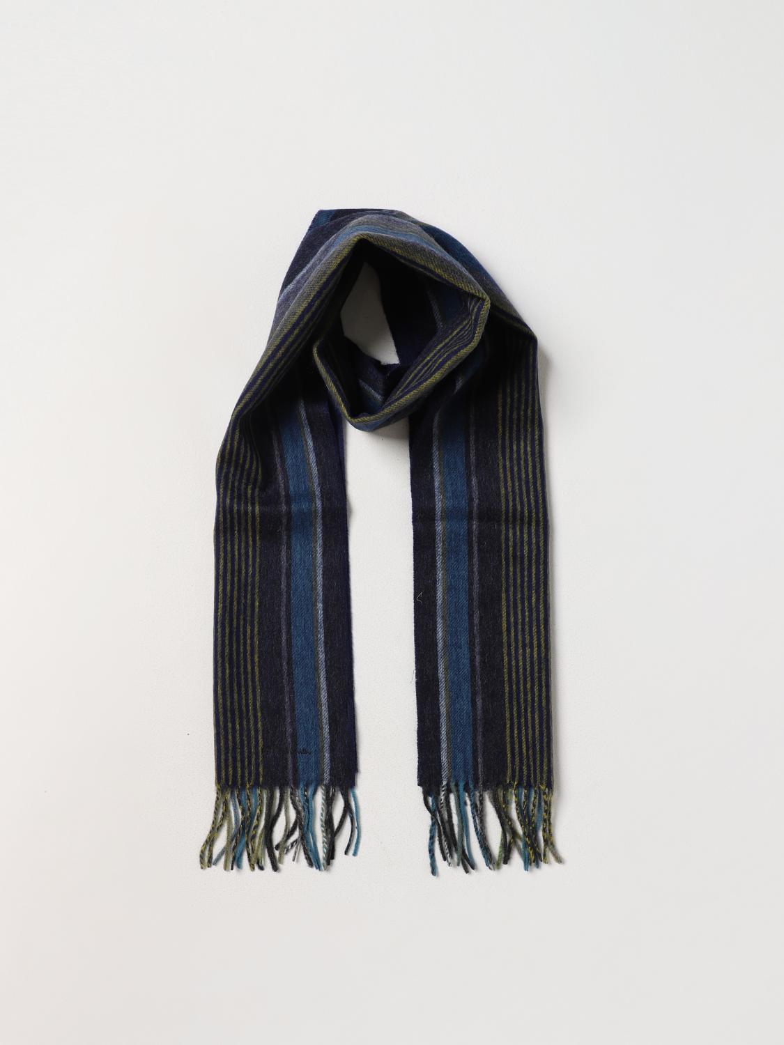 PS PAUL SMITH SCARF: Scarf men Ps Paul Smith, Blue - Img 2