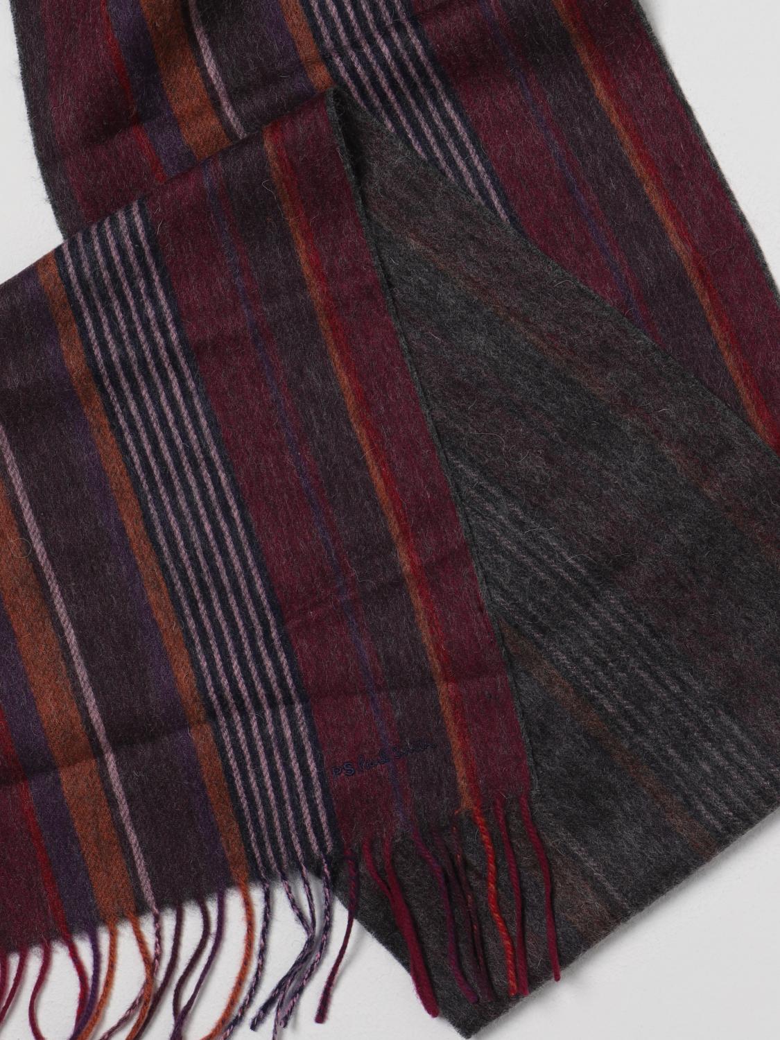 PS PAUL SMITH SCARF: Scarf men Ps Paul Smith, Red - Img 3