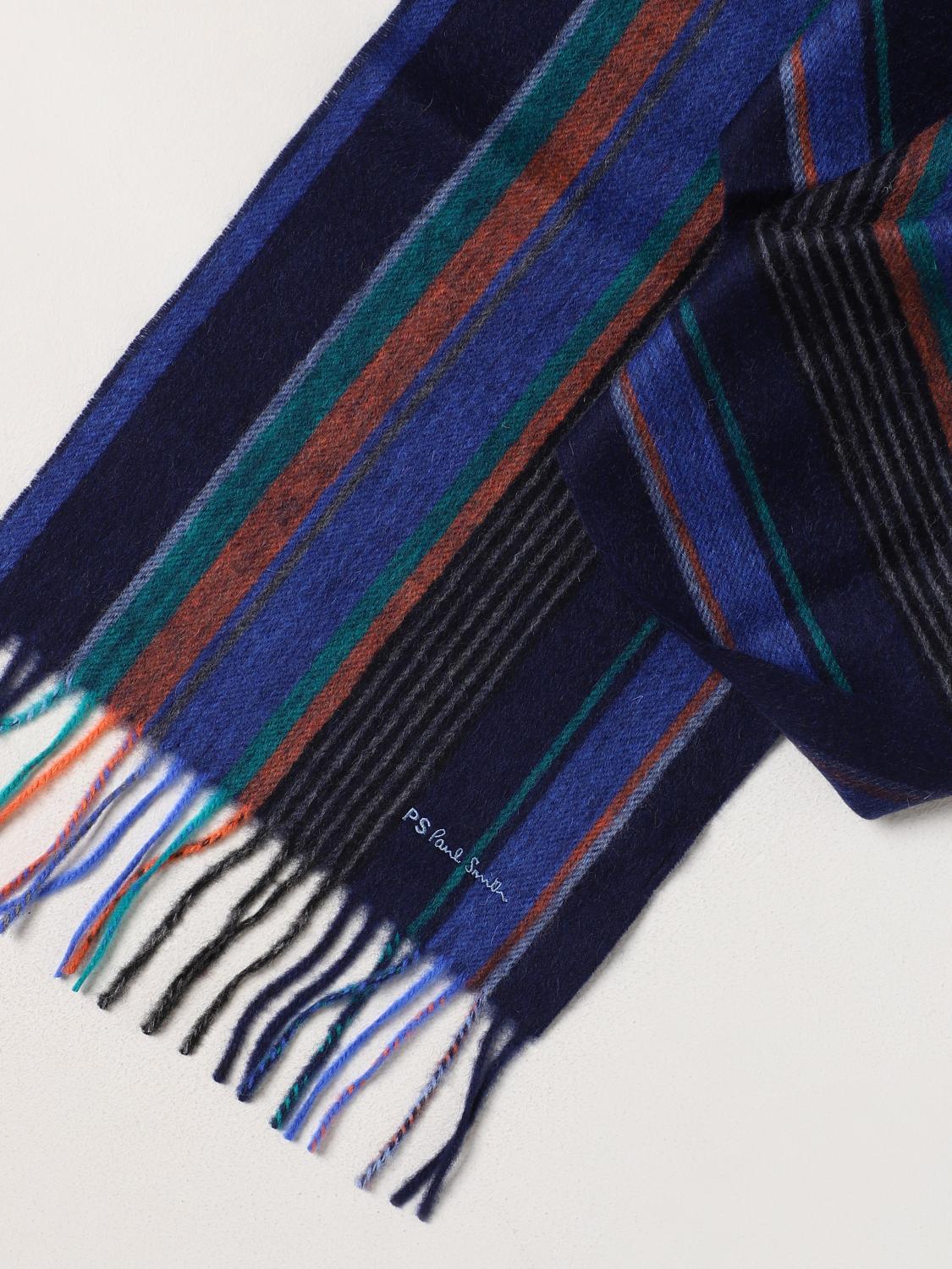 PS PAUL SMITH ШАРФ: Шарф Мужское Ps Paul Smith, Нефть - Img 3