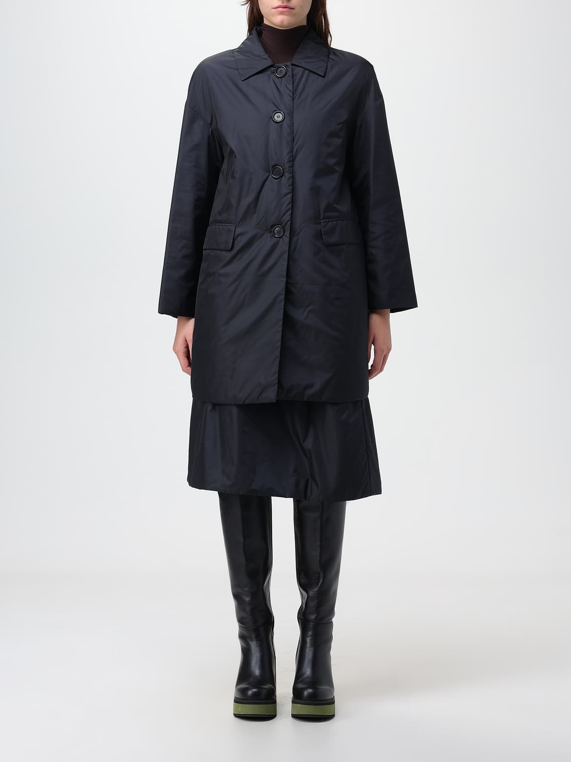 Aspesi コート レディース - ブラック | 3N277961 | GIGLIO.COM