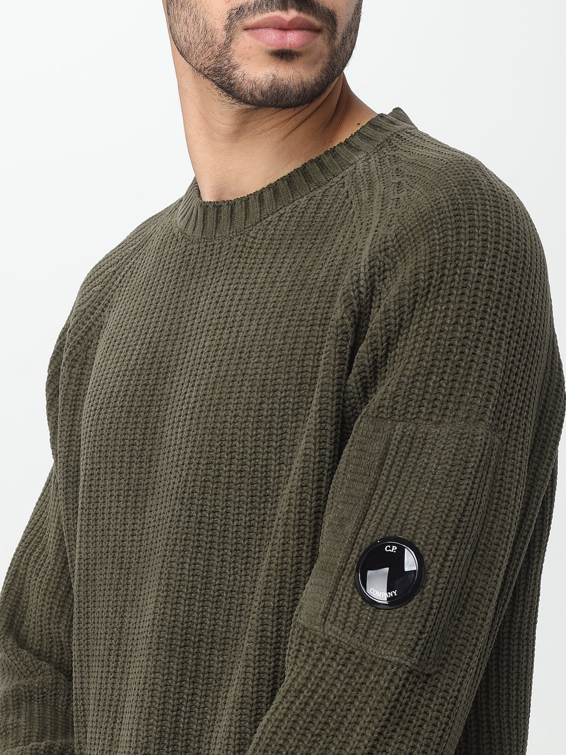 C.P. COMPANY PULL: Pull homme C.P. Company, Vert - Img 3